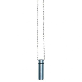 ペット供養 遺骨カプセル 細小 ネックレス ライトブルー H3cm 10入 060372【メーカー直送：代金引換不可：同梱不可】【北海道・沖縄・離島は配達不可】