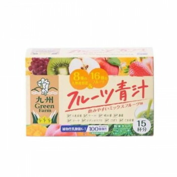 新日配 GFフルーツ青汁 3g×15包×24入【メーカー直送：代金引換不可：同梱不可】【北海道・沖縄・離島は配達不可】