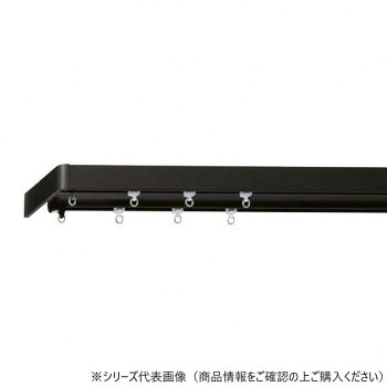30018533 トーソー(TOSO) 装飾レール レガ-トユニ Aセット ブラック ダブル3.00m【メーカー直送:代金引換不可:同梱不可】【北海道・沖縄・離島は配達不可】|カー用品・日用品のホームセンター