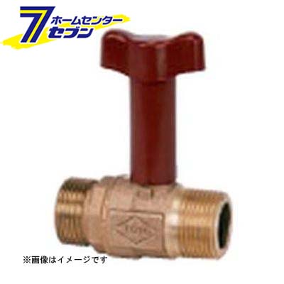 B21 青銅10K機器付属用ボール弁（テーパおねじX平行おねじ） 20A （B21_20A） [ 東洋バルヴ]