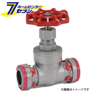 US-KKJ 10K KKベスト継手付 ゲート弁 ステンレス 40A （US-KKJ_40A） [ 東洋バルヴ]