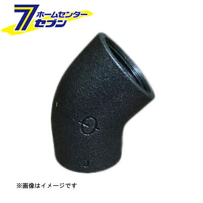 黒 45°エルボ 100A （RCF-クロ45L_100A） [ リケン]