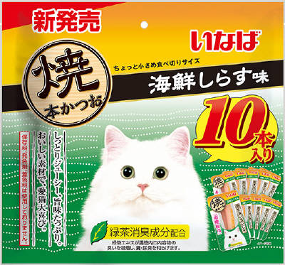 楽天市場】いなば 焼かつお 本格だしミックス味 10本 いなばペット