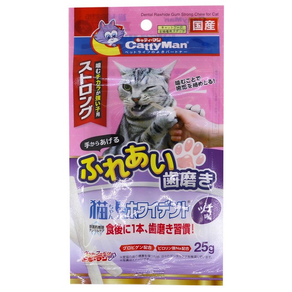 楽天市場】キャティーマン 猫ちゃんホワイデント ストロング