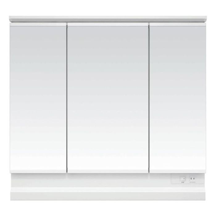 【配送不可｜店頭受取限定】 TOTO オクターブライト 900 三面鏡エコミラー LMFS090A3GLC1G 洗面化粧台用 化粧鏡のみ ミラーキャビネット