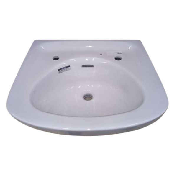 【配送不可|店頭受取限定】 LIXIL INAX 袖付小型洗面器 L-132G(BW1) 壁付けタイプ 陶器 洗面台 リクシル|ホームセンターグッデイ店