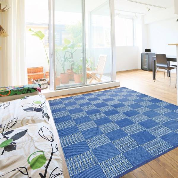 【配送不可｜店頭受取限定】イケヒコ PPカーペット ウィード 江戸間6帖 261×352cm