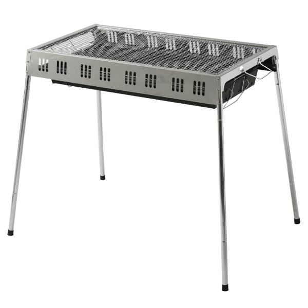 【訳あり】【配送不可|店頭受取限定】C.C キャンパーズコレクション 木炭が入れやすい BBQコンロ L MIBL-75 バーベキュー コンロ|ホームセンターグッデイ店