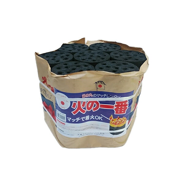 練炭【れんたん】バーベキュー用 円筒形黒炭 8個セット Amazon.co.jp: 練炭 4号 （8個）1ケース ワンマッチ レンタン