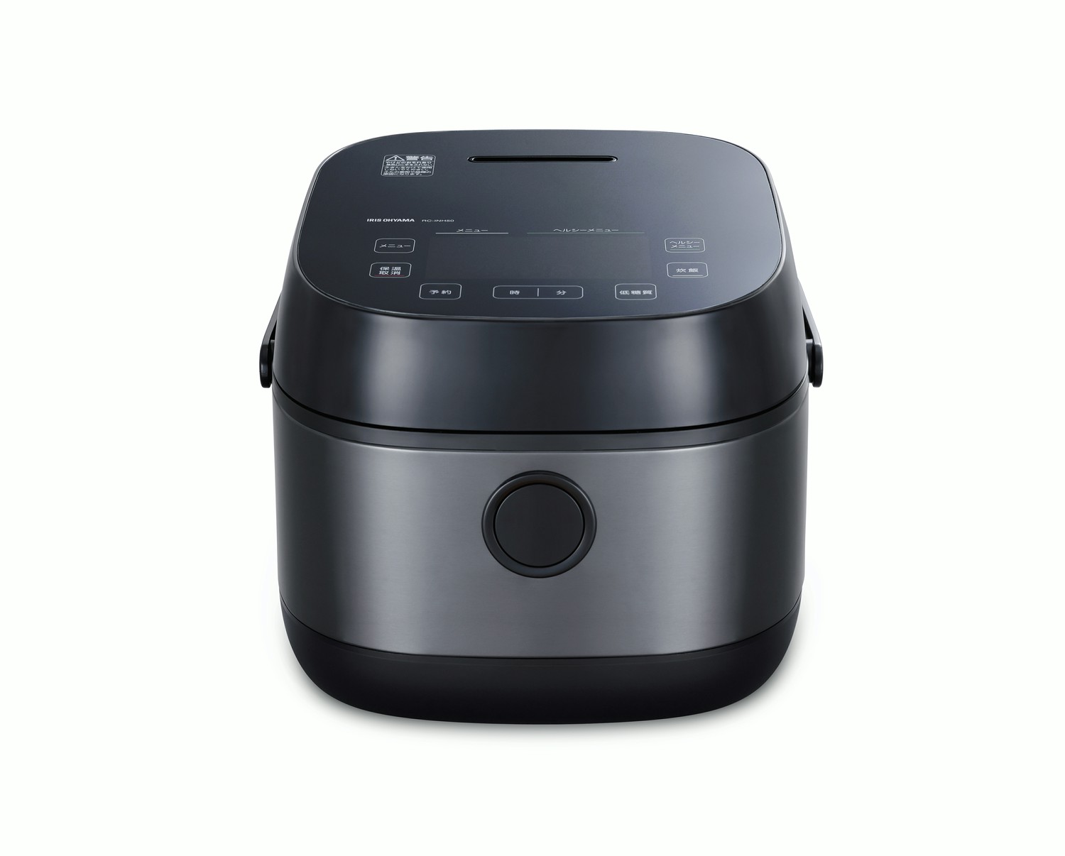 【配送不可｜店頭受取限定】 アイリスオーヤマ ヘルシーサポート IHジャー炊飯器 5.5合炊き RC-INH50-B ブラック