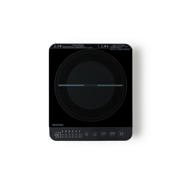 アイリスオーヤマ IHコンロ 1400W ブラック 黒 卓上コンロ 1口 IHK-T391-B コンパクト