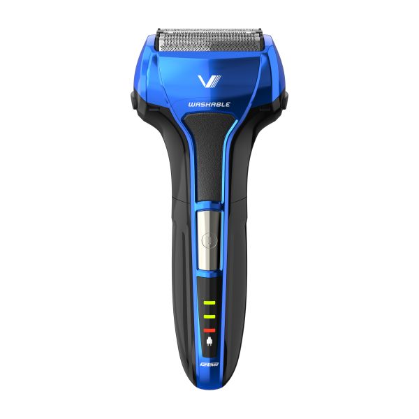 IZUMI 4枚刃シェーバー ブルー IZF-V543W-A イズミ メンズシェーバー 電気シェーバー フェイスシェーバー 電動髭剃り