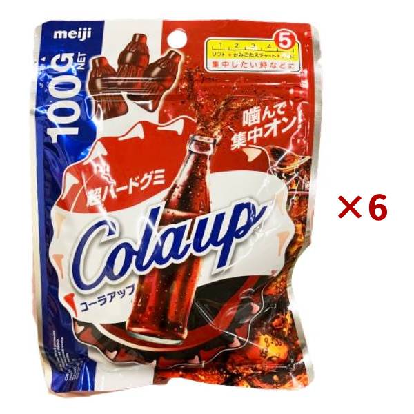 こーらぐみ 楽天市場】明治 コーラアップ 3袋・ラムネアップ 3袋 計6袋 ドリンク