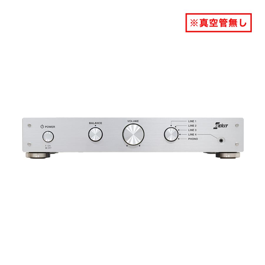 エレキット フォノアンプ内蔵 真空管プリアンプキット(真空管無し) TU-8550N オーディオ機器 ELEKIT EKジャパン