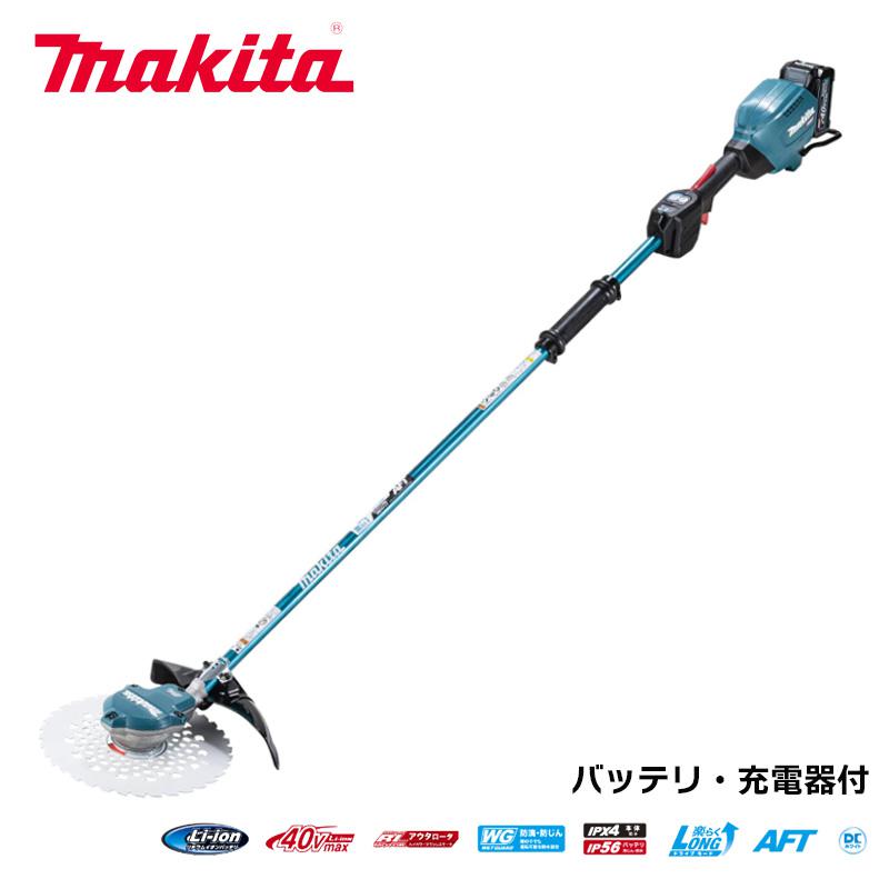 マキタ 充電式草刈機 （バッテリ・充電器付き） MUR004GRM 40V 40Vmax