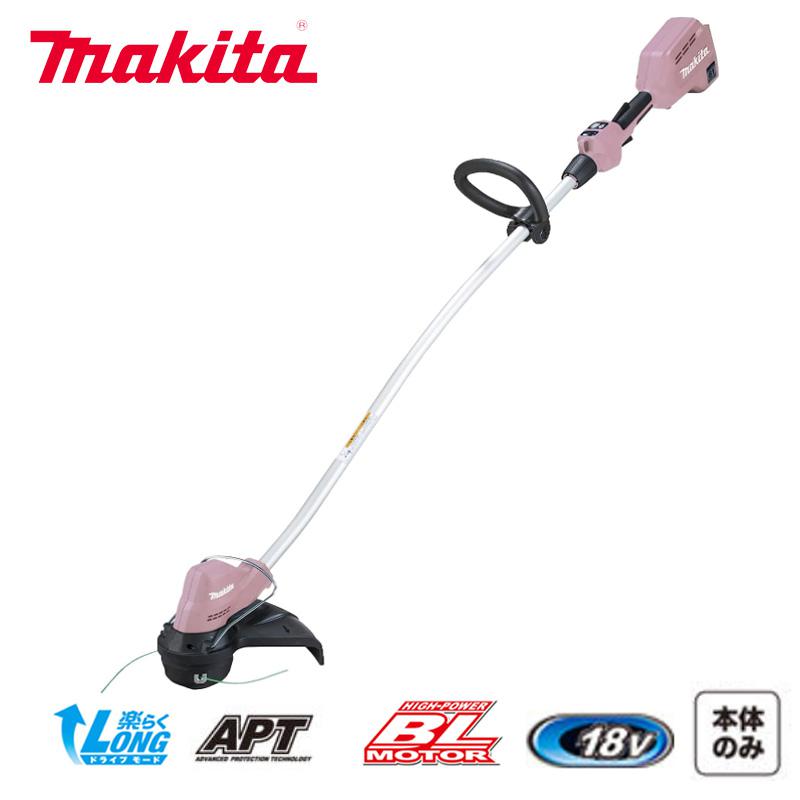 マキタ 充電式草刈機 18V MUR189DZCP 本体のみ(バッテリ、充電器別売)ピンク 草刈機 ナイロンコード 300mm|ホームセンターバロー 店