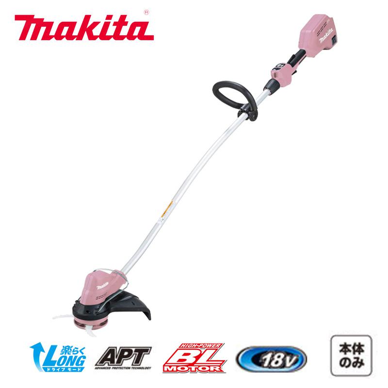 マキタ 充電式草刈機 18V MUR189DZP 本体のみ(バッテリ、充電器別売)ピンク 230mm 草刈機 樹脂刃|ホームセンターバロー 店