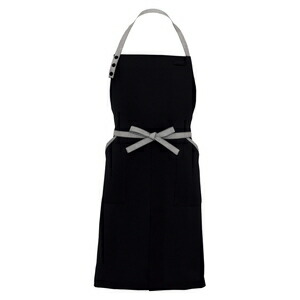 楽天市場】□船橋 耐溶剤エプロン 胸 ブラック〔品番:AF3400BK