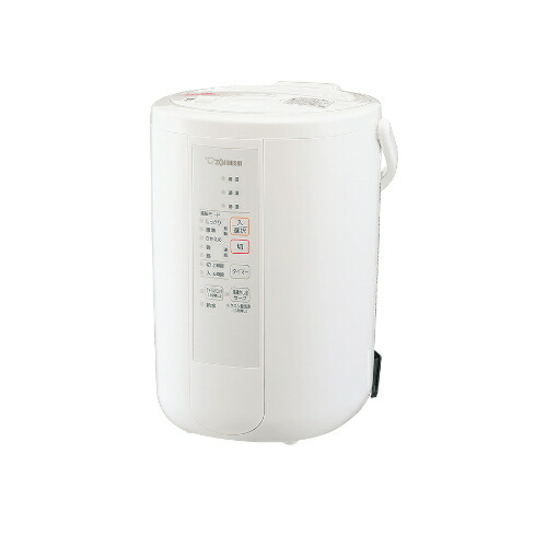 象印 スチーム式加湿器 3.0L ホワイト 木造(8畳) 集合・プレハブ洋室(13畳) EE-RR50-WA