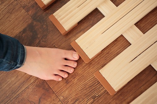 まとめ買い歓迎 楽天市場 オスマック 軽量すのこベッド4つ折れ式 ダブル Lyf 410 ホームセンターバロー 楽天市場店 24時間限定 Isgs Com Pk