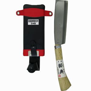 鋼典 鋼付 鞘鉈 コブ柄 165MM C－15