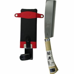 鋼典 鋼付 両刃鞘鉈 コブ柄 180MM C－141