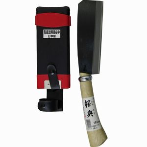 鋼典 鋼付 地型鉈 コブ付 木鞘 180MM C－61
