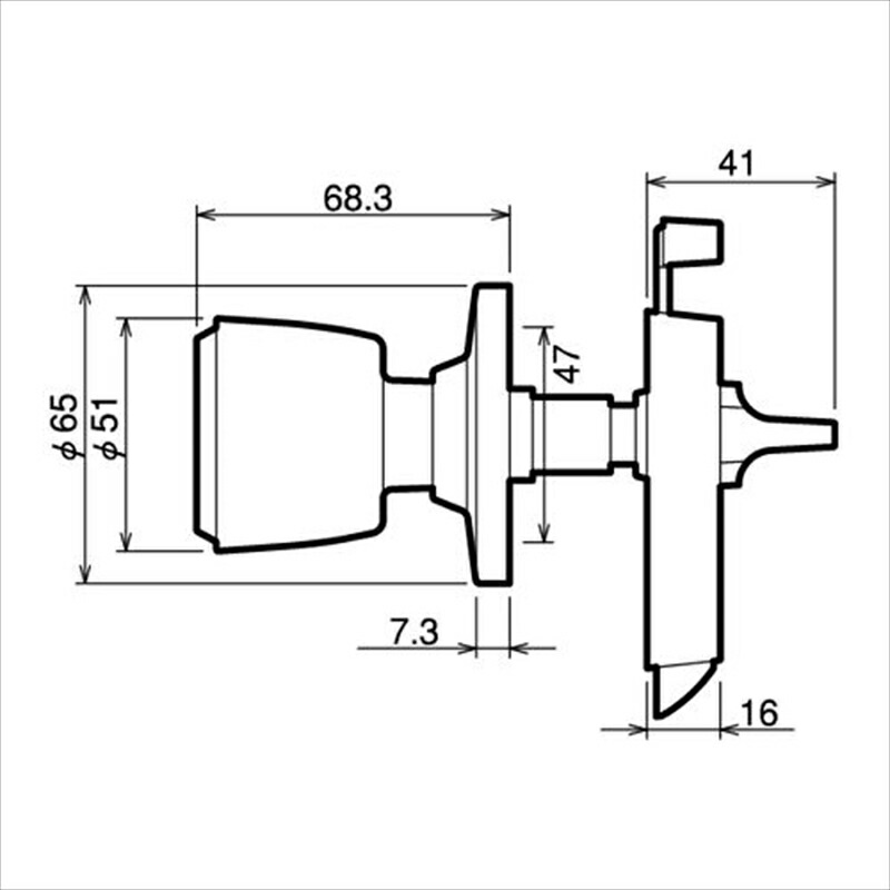 無料 川口技研 ドアノブ ハイスWC錠 BS53 DT30−45 www.servitronic.eu