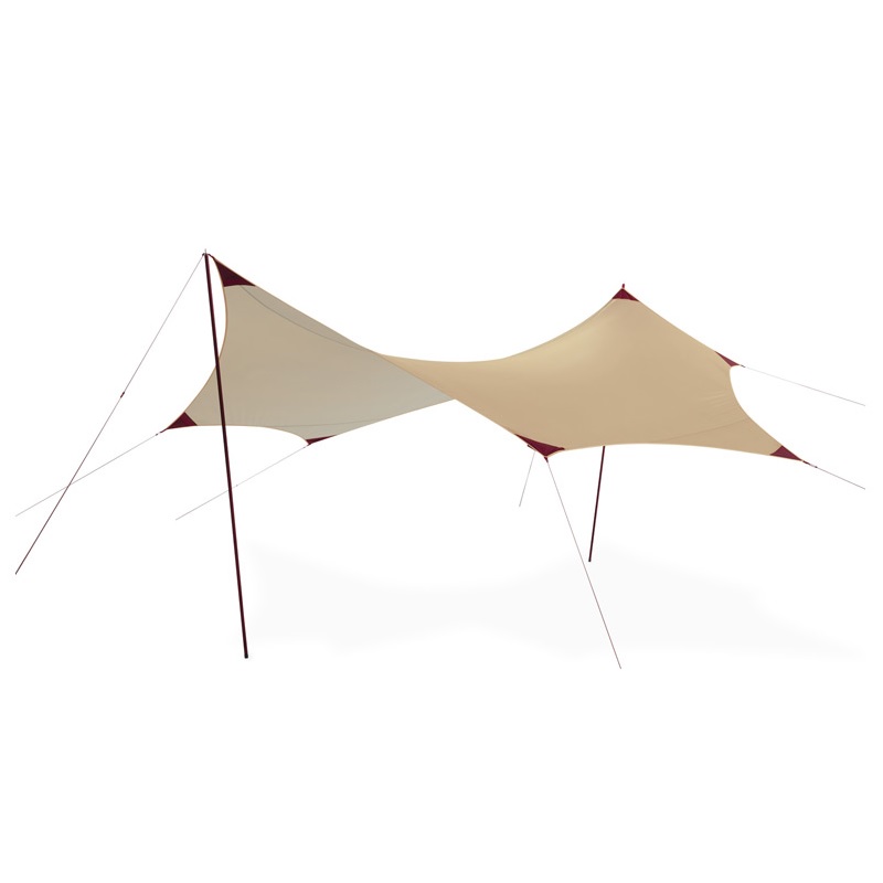 楽天市場】レビューでクーポン☆MSR 2-4人用タープ ランデブーサン