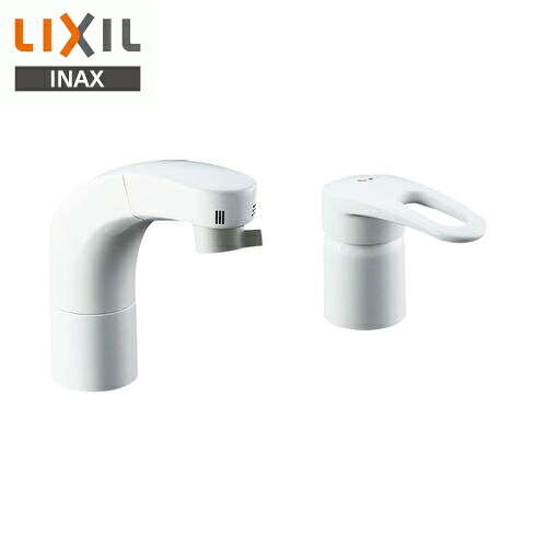 LIXIL(リクシル) ホース引出式洗髪シャワー水栓 抗菌ハンドル（寒冷地） RLF-681YN｜ホームセンターバロー　店