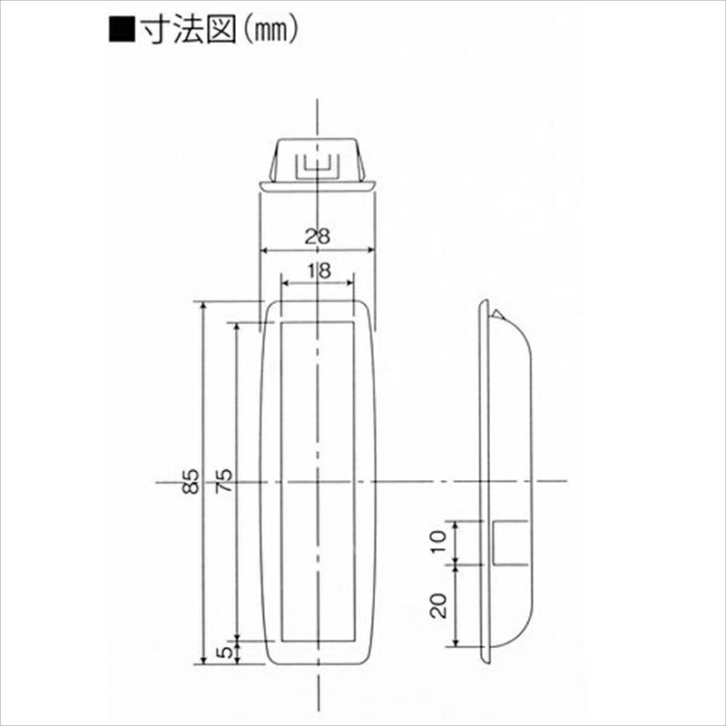 世界的に有名な 和気産業 シャッター手掛 三和シャッター純正品 小 サンド WAKI SP-03 KE6 davidnesher.com.ar