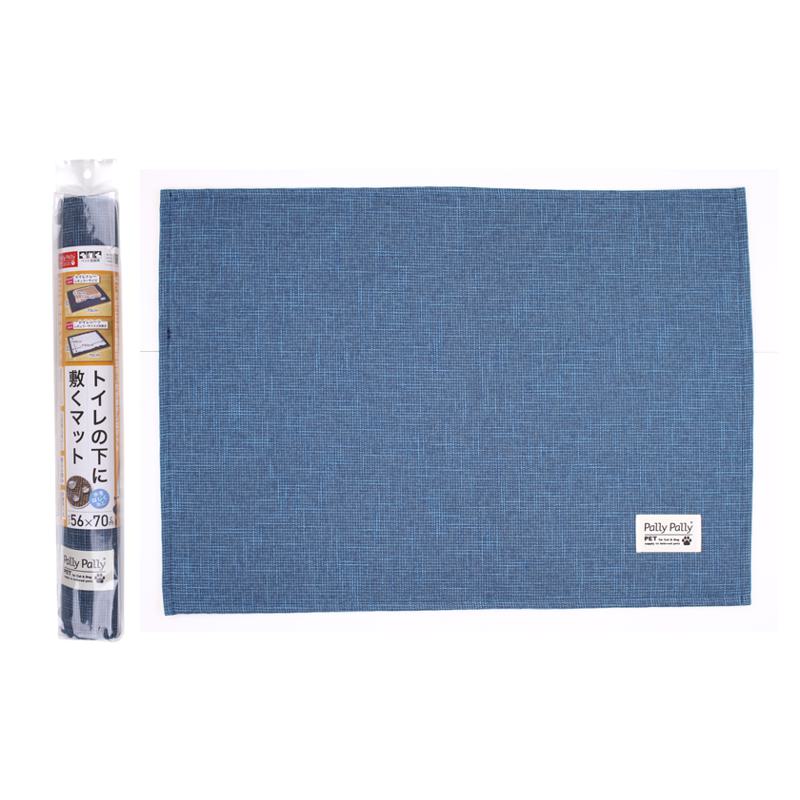 【セット販売】 Pally Pally PET ペット用トイレの下に敷くマット ブルー (×6セット) サンベルム