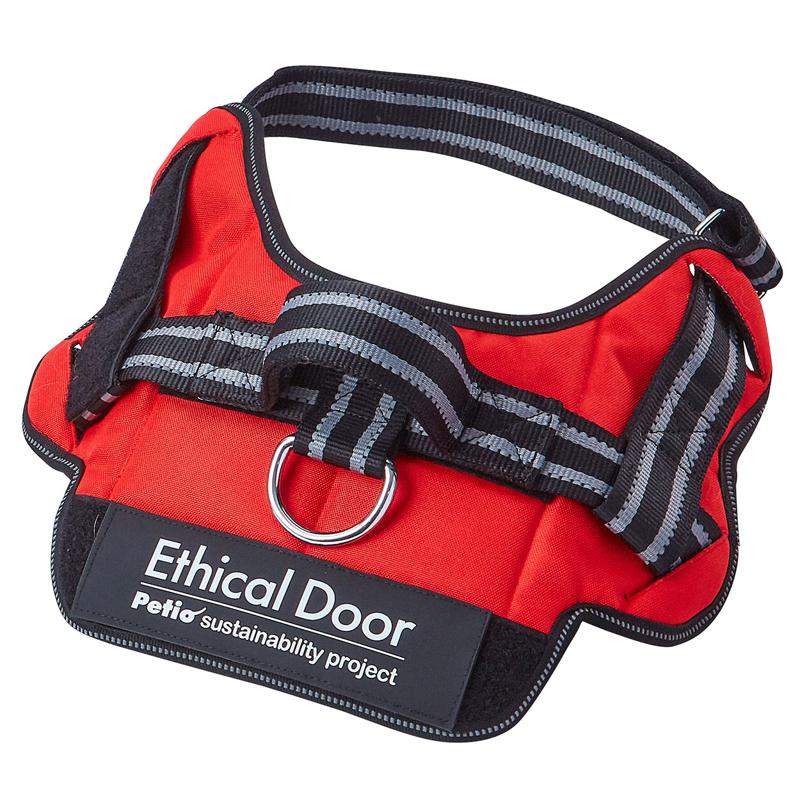 【セット販売】 ペティオ(Petio) 犬用胴輪 EthicalDoor イージーウェアハーネス L レッド (×6セット) ペティオ