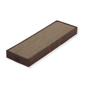 【セット販売】 バリバリパッド スリム ダークブラウン 爪とぎ (×10セット) 猫壱