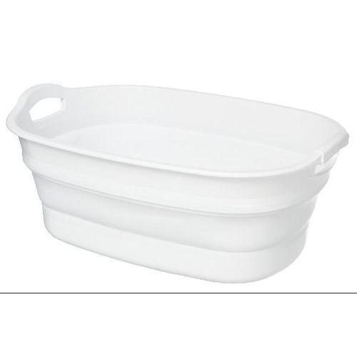 【セット販売】 イセトー ソフトタブ ワイド ホワイト 23.5L (&times;4セット) 伊勢藤｜ホームセンターバロー　店