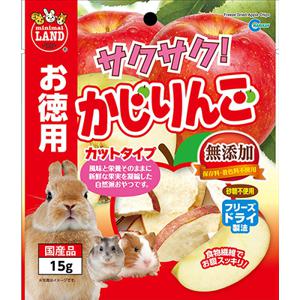 【ケース販売】 ミニマルランド サクサク! かじりんご お徳用 (1袋15g入×36袋セット) マルカン|ホームセンターバロー 店