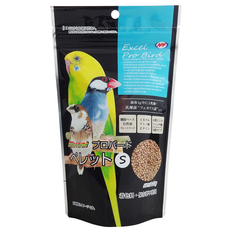 【ケース販売】 エクセル プロバードペレット S (1袋200g入×30袋セット) ナチュラルペットフーズ