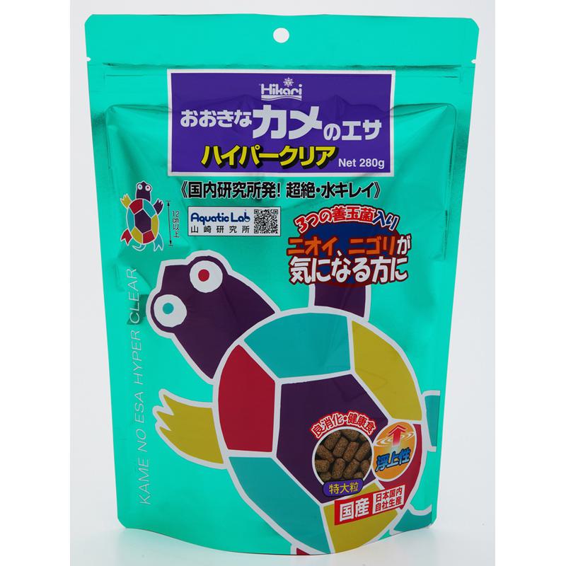 【ケース販売】 ひかり おおきなカメハイパークリア (1袋280g入 ×30袋セット) キョーリン|ホームセンターバロー 店