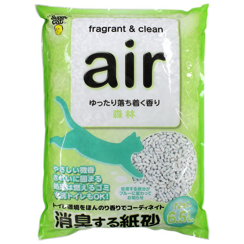【セット販売】スーパーキャット air 森林 6.5L ×6個