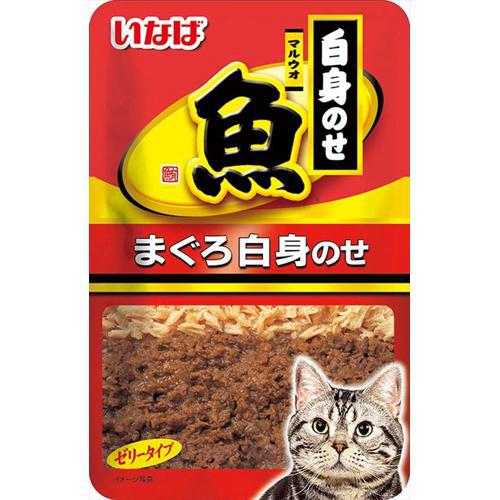 【ケース販売】 いなばペット マルウオ白身のせパウチ まぐろ白身のせ TCR-11 (1袋40g入×96袋セット)