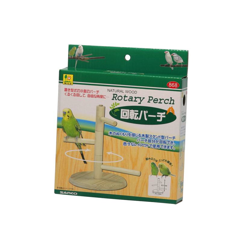 【ケース販売】 三晃商会 サンコー バードトイ 回転パーチ ×12セット