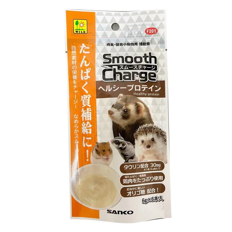 【ケース販売】 三晃商会 サンコー スムースチャージ ヘルシープロテイン 36g(6g×6本) ×20セット