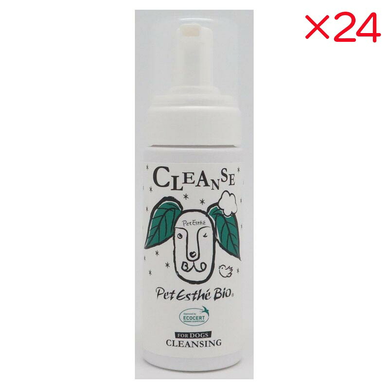 【ケース販売】 ニチドウ ペットエステ ビオ スキンケアクレンジング犬用 140ml ×24セット|ホームセンターバロー 店