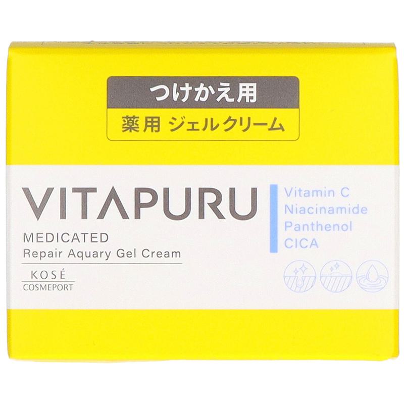 【セット販売】コーセー ビタプル リペア アクアリージェルクリーム つけかえ 90g(×4セット) WCUW