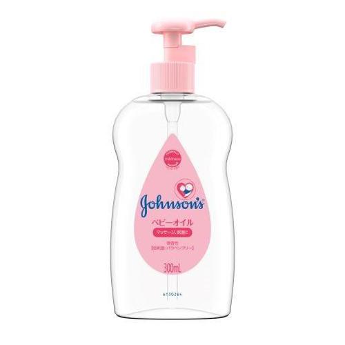 【セット販売】 ジョンソン ベビーオイル 微香性 ポンプ式 300ml(×9セット) ベビー用品/ベビースキンケア