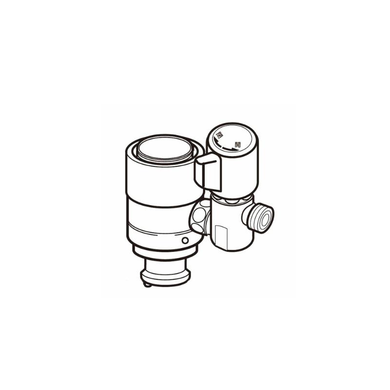 【即納在庫品】 ナニワ製作所 分岐水栓 NSP-SXP9 LIXIL(INAX)製 シングルレバー式対応