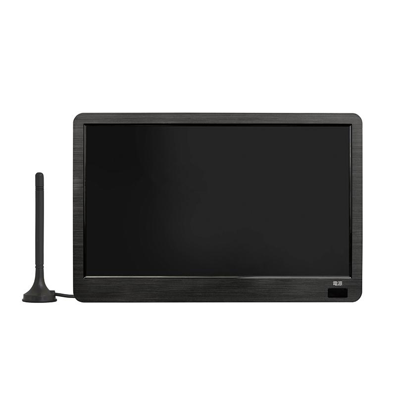 TEES ポータブルテレビ 10.１V型 モバイルモニター PTV-101-BK