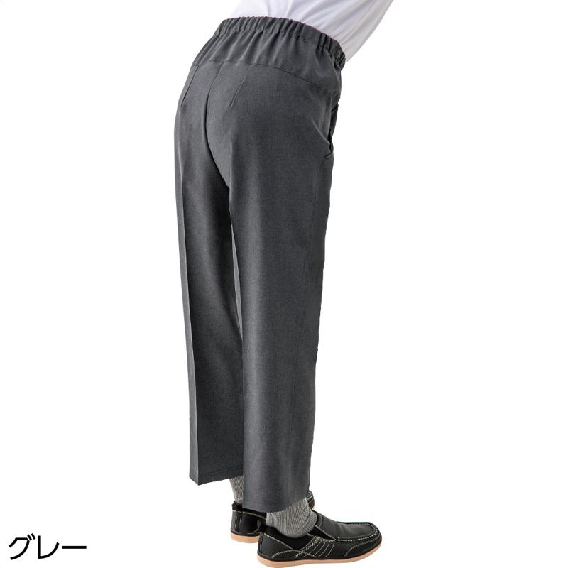 背中が出にくい深履きパンツ グレー サイズ:LL (98377)