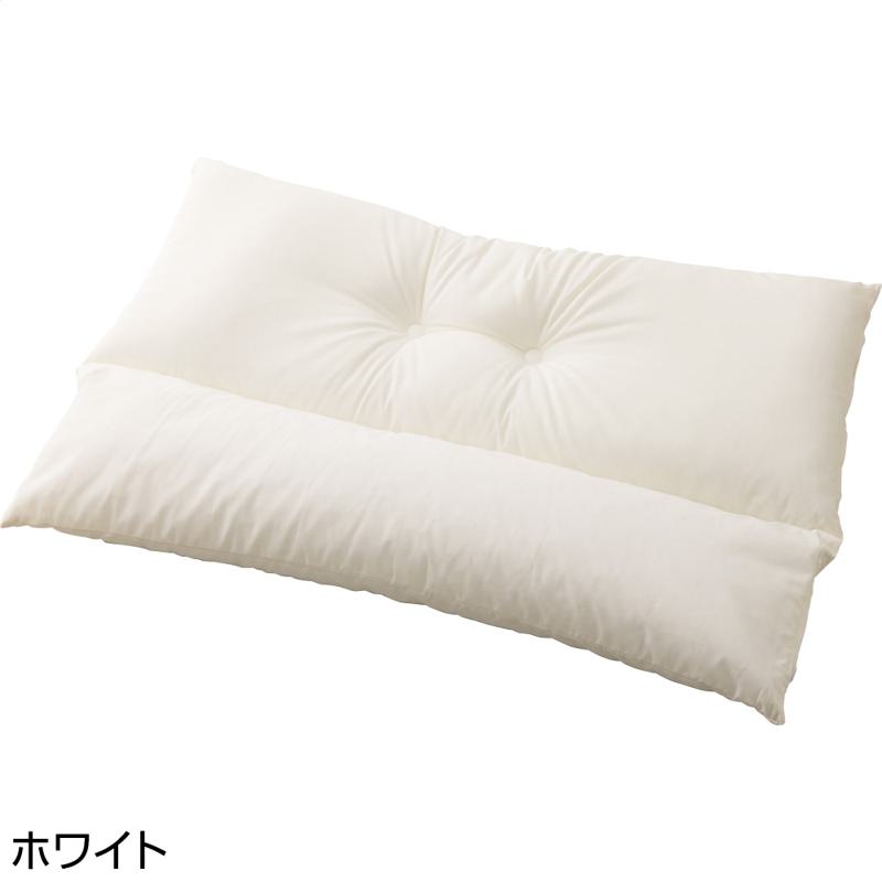 ストレートネック枕 ホワイト サイズ:43×63cm (800667)