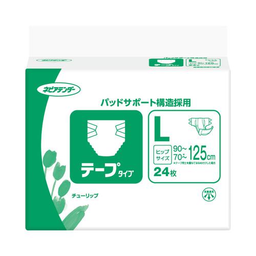 テンダー テープタイプ L / AL24HT(F)FSC 24枚 王子ネピア 排泄関連/紙おむつ/テープタイプ (T0304)
